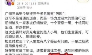 “3000名警察突击检查非法滞留外国人”？官方回应