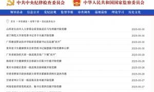 两名正部级“老虎”落马！中纪委发布5月反腐月报