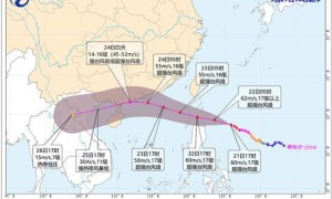超强台风“桦加沙”来势凶猛 下周华南致灾风险极高
