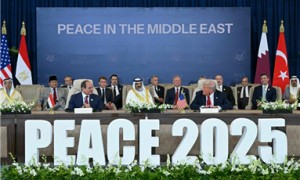 “和平峰会”闭幕 埃及发表声明重审支持“两国方案”