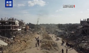 以军在加沙地带中部发动无人机袭击 致2人死亡