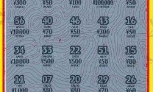 男子刮中福彩"超给力"100万 曾在同一彩站揽5千元