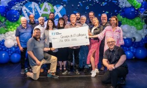 15名汽车销售合买中1亿巨奖 次日全体准时上班